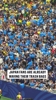 手挥蓝色垃圾袋👋日本球迷正以传统方式为球队加油助威